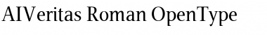 Download AIVeritas Roman Font Title Preview