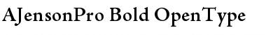 Download Adobe Jenson Pro Bold Font Title Preview