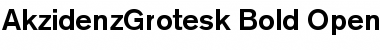 Download AkzidenzGrotesk Bold Font Title Preview