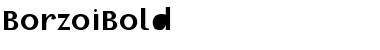 Download BorzoiBold Regular Font Title Preview