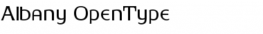 Download Albany Regular Font Title Preview