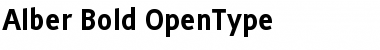Download Alber Bold Font Title Preview