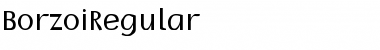 Download BorzoiRegular Regular Font Title Preview