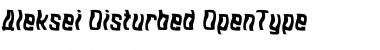 Download Aleksei Disturbed Font Title Preview
