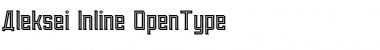 Download Aleksei Inline Font Title Preview