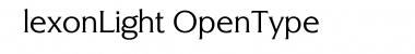 Download AlexonLight Regular Font Title Preview