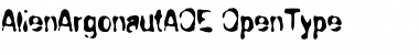 Download AlienArgonautAOE Regular Font Title Preview