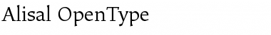 Download Alisal Regular Font Title Preview