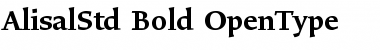Download Alisal Std Bold Font Title Preview