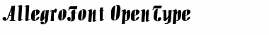 Download Allegro Font Font Title Preview