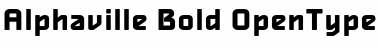 Download Alphaville Bold Font Title Preview