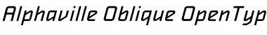 Download Alphaville Oblique Font Title Preview