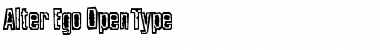 Download Alter-Ego Regular Font Title Preview
