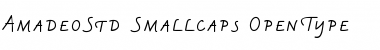Download Amadeo Std Small Caps Font Title Preview