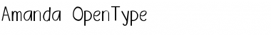 Download Amanda Regular Font Title Preview