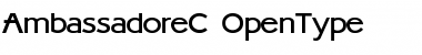 Download AmbassadoreC Regular Font Title Preview