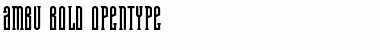 Download Ambu Bold Font Title Preview