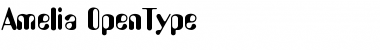 Download Amelia Regular Font Title Preview