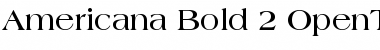 Download Americana Bold Font Title Preview