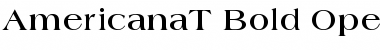 Download Americana T Bold Font Title Preview