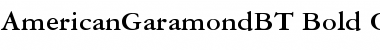 Download American Garamond Bold Font Title Preview