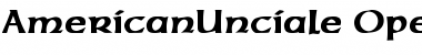 Download AmericanUnciale Regular Font Title Preview
