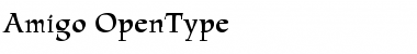 Download Amigo Regular Font Title Preview