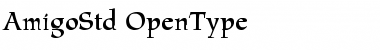 Download Amigo Std Regular Font Title Preview