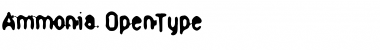 Download Ammonia Regular Font Title Preview