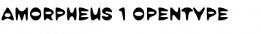 Download Amorpheus Regular Font Title Preview