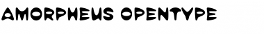 Download Amorpheus Regular Font Title Preview