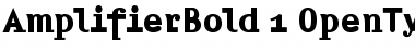 Download Amplifier Bold Font Title Preview