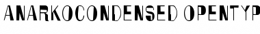 Download Anarko Condensed Font Title Preview