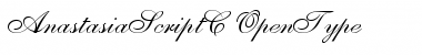 Download AnastasiaScriptC Regular Font Title Preview