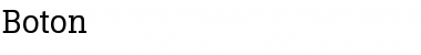 Download Boton Roman Font Title Preview