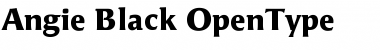 Download Angie Black Font Title Preview