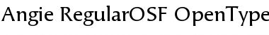 Download Angie RegularOSF Font Title Preview