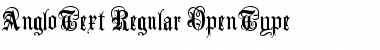 Download AngloText Regular Font Title Preview