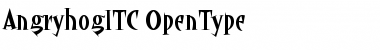 Download Angryhog ITC Regular Font Title Preview