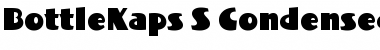 Download BottleKaps S Condensed Regular Font Title Preview
