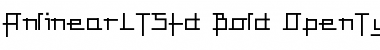 Download Anlinear LT Std Bold Font Title Preview