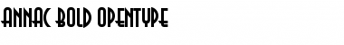 Download AnnaC Bold Font Title Preview