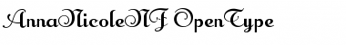 Download Anna Nicole NF Regular Font Title Preview