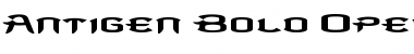 Download Antigen Regular Font Title Preview