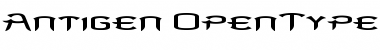Download Antigen Regular Font Title Preview