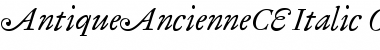 Download Antique Ancienne CE Italic Font Title Preview