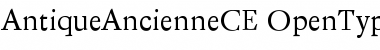 Download Antique Ancienne CE Regular Font Title Preview