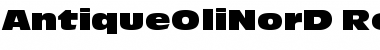 Download Antique Olive Nord D Regular Font Title Preview