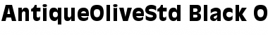 Download Antique Olive Std Black Font Title Preview