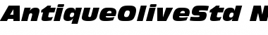 Download Antique Olive Std Nord Italic Font Title Preview